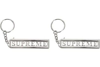 Supreme Slide Keychain, Silver, (FW22), Supreme New York, 2022