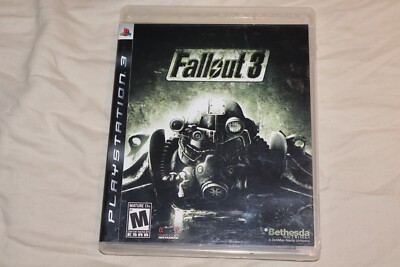 Fallout 3 (Sony PlayStation 3, 2008) COMPLETE