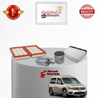 Kit Wartung 4 Filter Vw Caddy Alltrack 1.0 Tsi 75KW 102PS Ab 2015