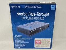 Digital Stream DTX9950 Analog Pass-Through DTV/Digital TV Converter Box - NEW