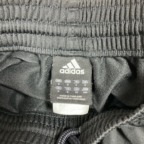 Adidas Women’s Track Pants Size S Dark Gray Pink Side Stripes Workout