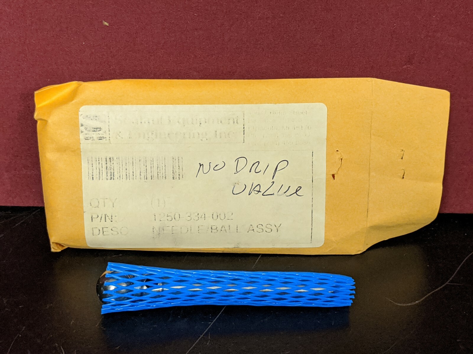 Sealant Equipment & Engineering Inc. NEEDLE/BALL ASSY P/N 1250334002