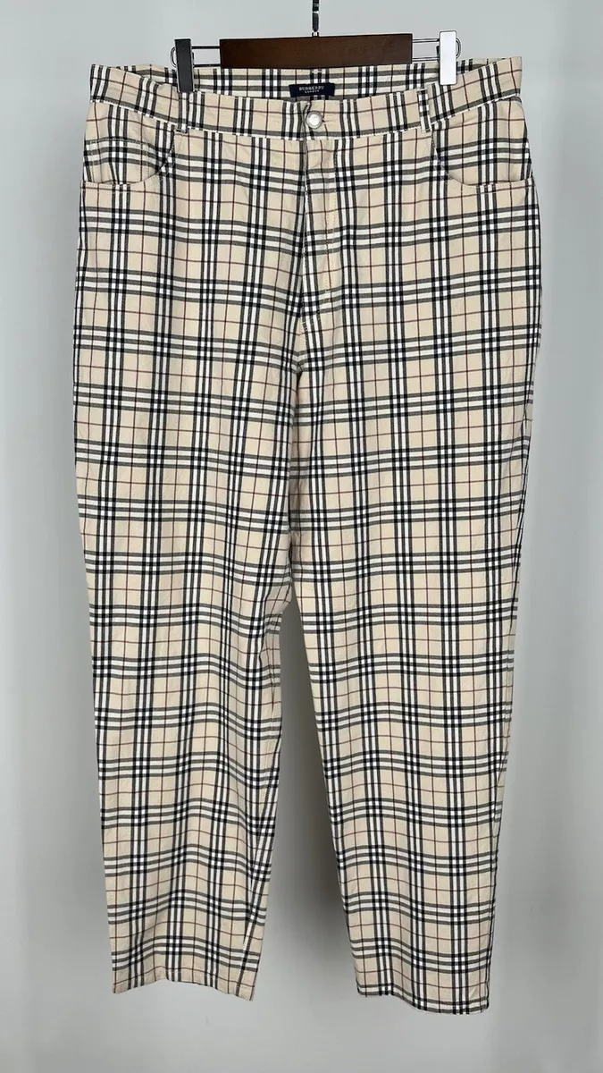 Vintage Burberry London Nova Check Pants Plaid Vintage Burberry London Nova Check Pants Plaid