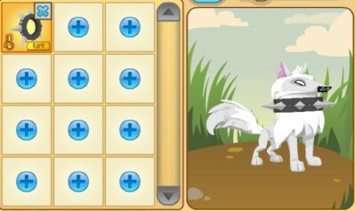 Animal Jam Black Long Spiked Collar Rare Ebay