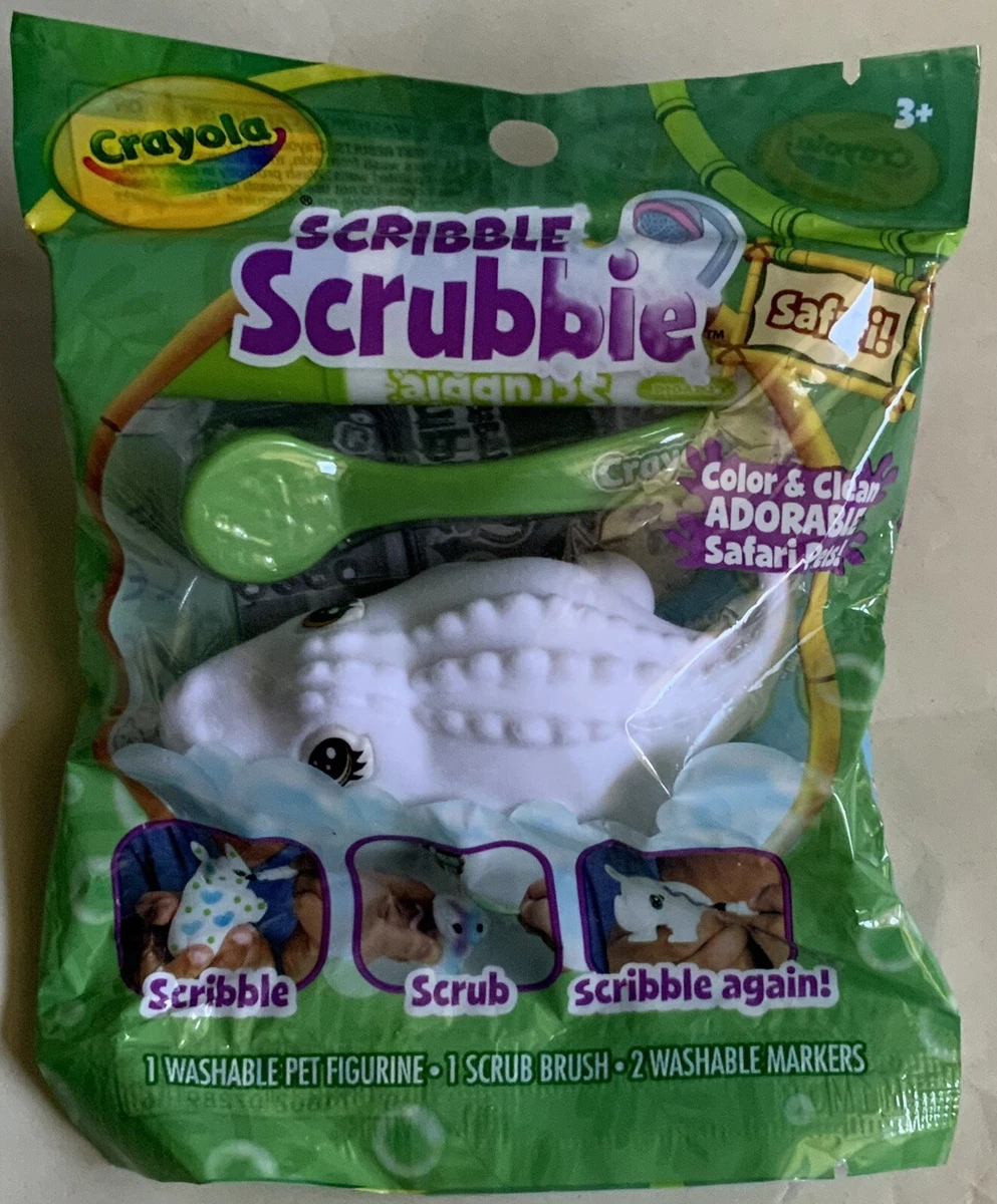 Crayola Scribble Scrubbie Safari Animals Pets ABI