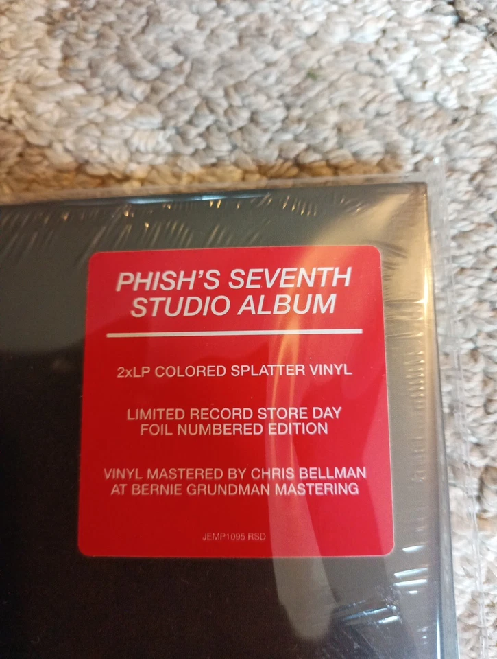 PHISH Vinyl Story Of The Ghost Sealed  Splatter Color Record Store Day Foil 1778 - Image 3 of 4