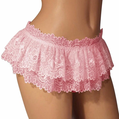Micro Mini Skirt Club Sexy Double Layer Skirts Women Pleated Skirt Nightwear - Picture 9 of 42