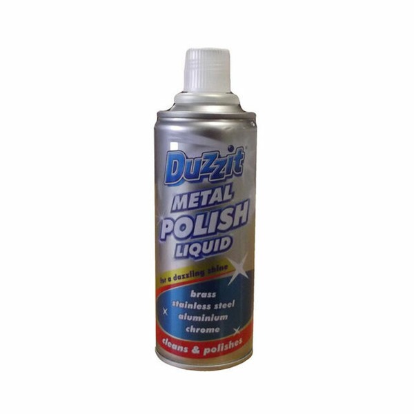 Duzzit Liquid Metal Polish Cleaner Silver Steel Stainless Brass Copper