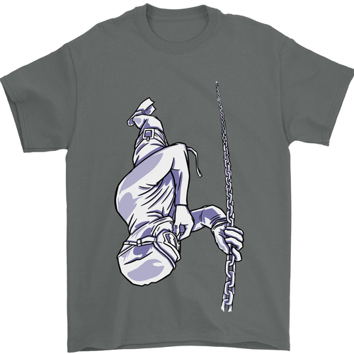 Freediving Chain Diver Scuba Diving Mens T-Shirt 100% Cotton - Picture 68 of 95