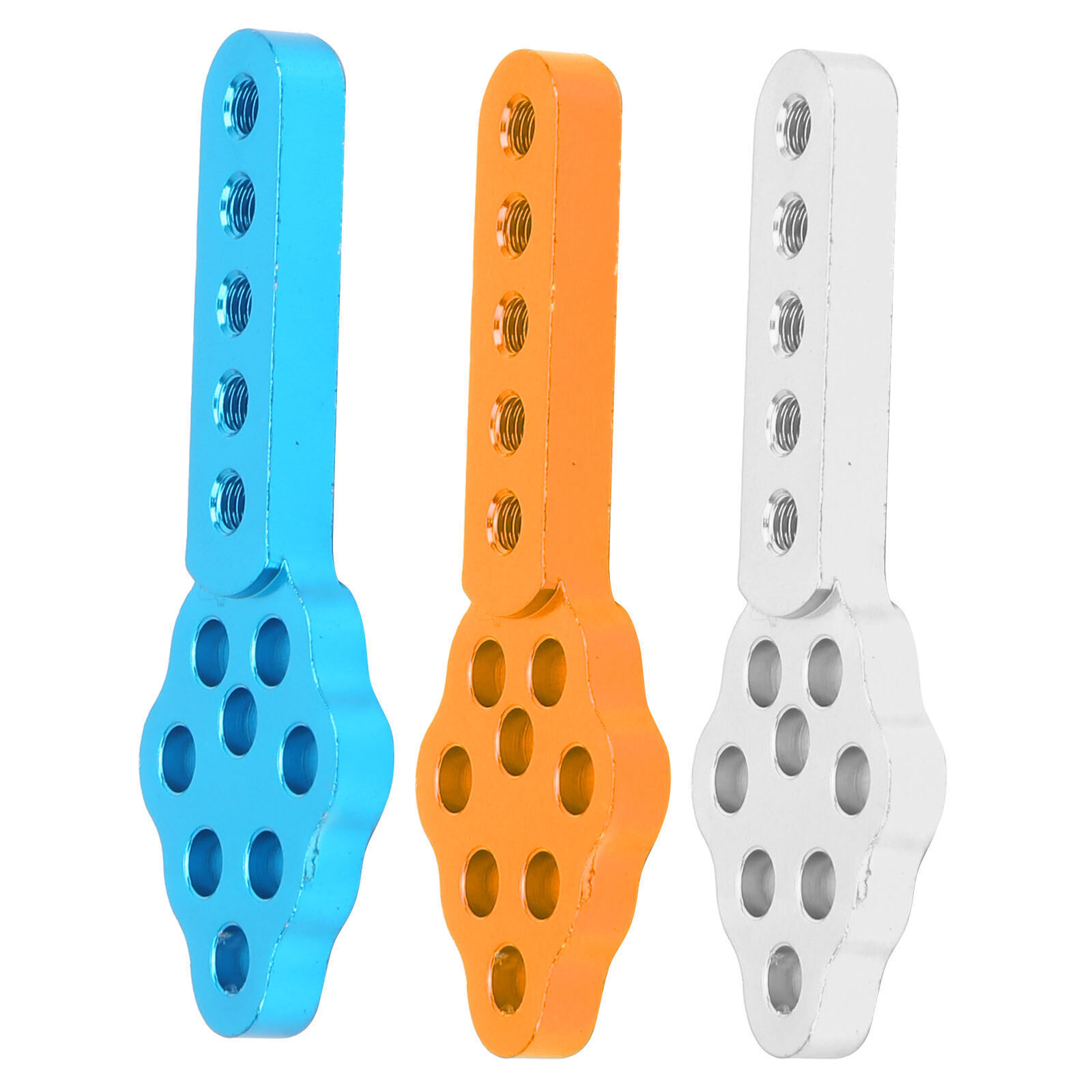 4pcs/set RC Car Damping Mount Base Plate Angle Height Adjustable for 1/10