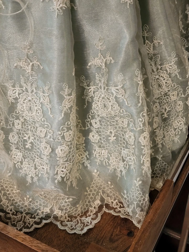 Thelma Resch "LULU" Dama Victoriana 30" Muñeca Porcelana Pluma Sombrero Boa Joyería Foto 4 de 4