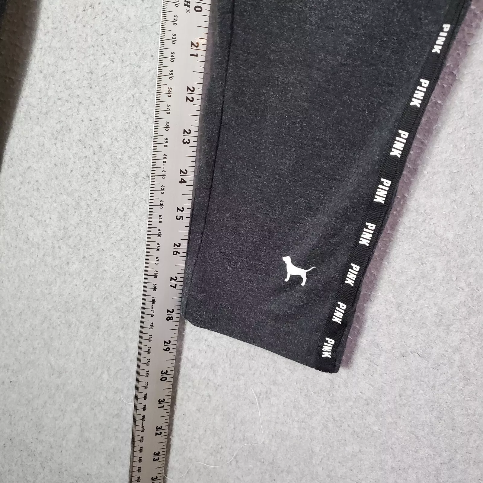 victoria-secret-vs activewear legging logo pinstripe pants