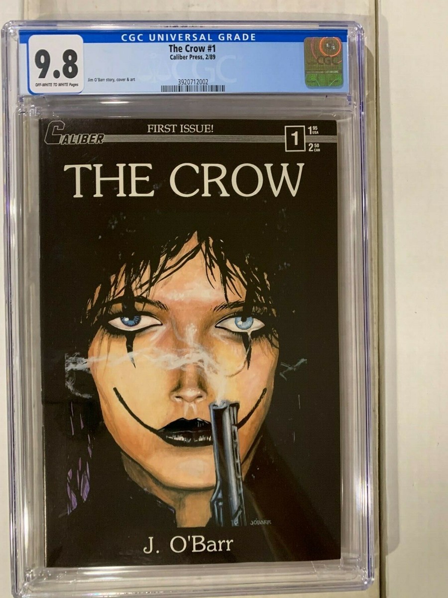 The Crow #1 CGC 9.8, RARE TOP POP! KEY, 1st Crow Series, 1st Print