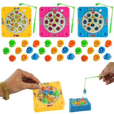 10 cm Let's Go Hunt Angelspiel Fische fangen Brettspielzeug klassisches Geschenk für Kinder