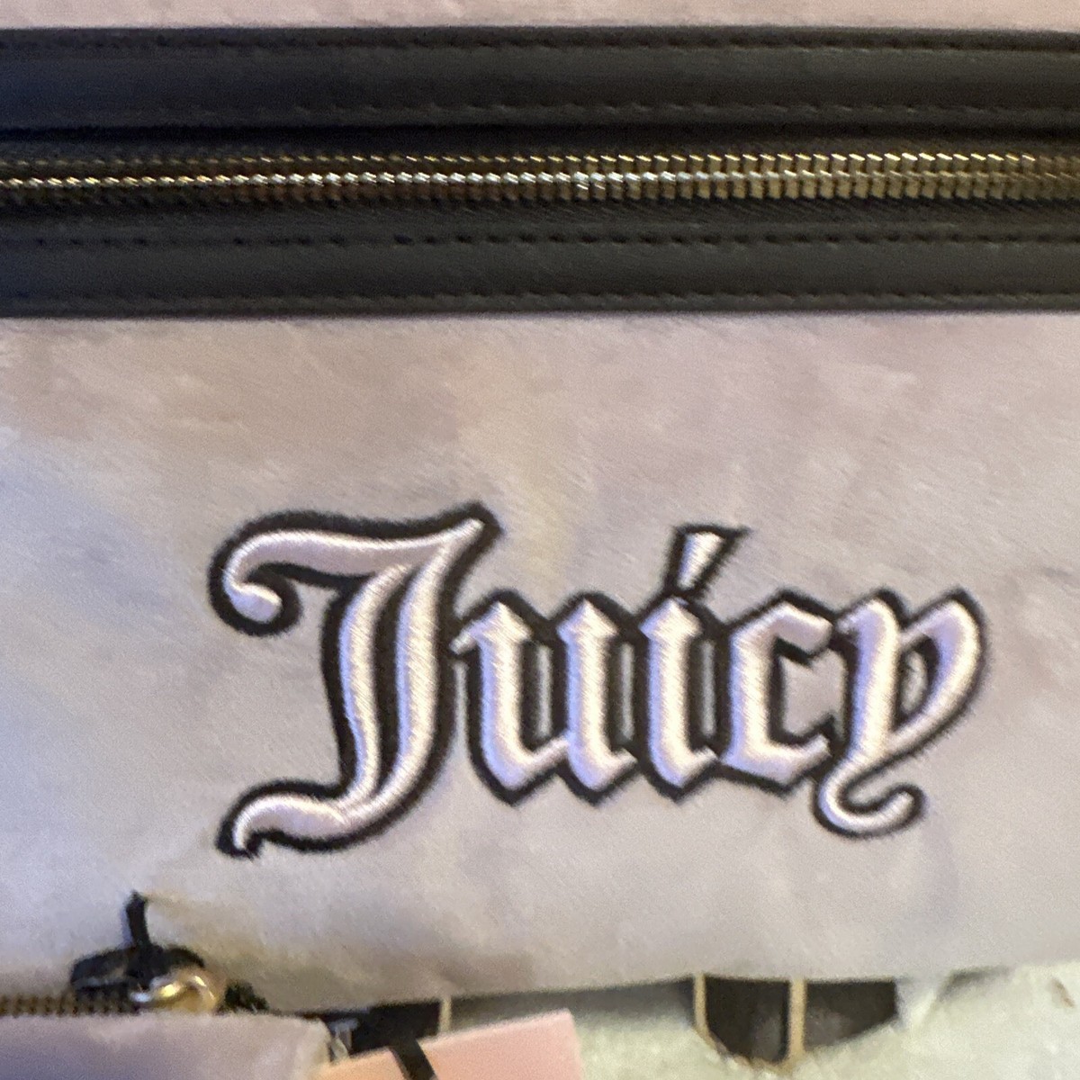BNWT JUICY COUTURE Queen of Everything Dusty Blush Velour Backpack NWT Juicy Couture Velour Backpack - Pretty | Mercari main image 4