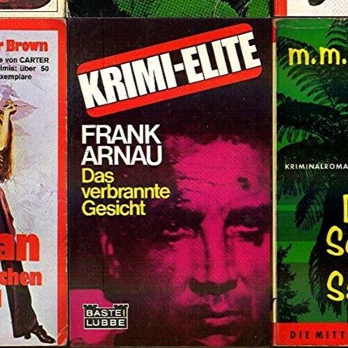 Krimi-Elite Das verbrannte Gesicht Frank Arnau 1975 Taschenbuch Nr.37 006 - Bild 1 von 1