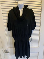 Express Sweater Dress NEW Size Large Black