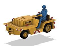 L’Arsenal 3D 400 478 – Fenwick TM35 avec figurines (x5) 1/400 – Impression 3D