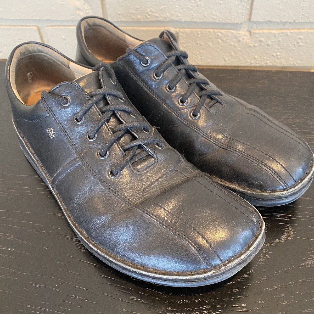 FINN COMFORT Size 11 Oxfords Lace-up Comfort Shoes - Black  display picture 1