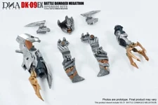 new DNA Design DK-09EX Studio Series Battle Damaged Megatron Upgrade Kit WithBox