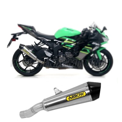 『・・・』 Mivv Exhaust Muffler GP Black Stainless Steel Kawasaki Zx-6
