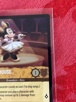 FOIL Disney Lorcana: Inklands - Minnie Mouse - Musical Artist - 9