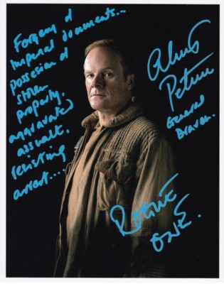 ALISTAIR PETRIE signed Autogramm 20x25cm STAR WARS in Person autograph COA