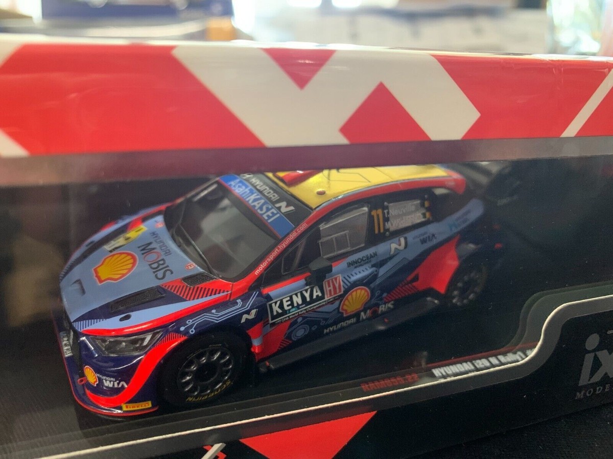 HYUNDAI i20 N.11 SAFARI RALLY 2022 NEUVILLE/WYDAEGHE 1:43 Ixo