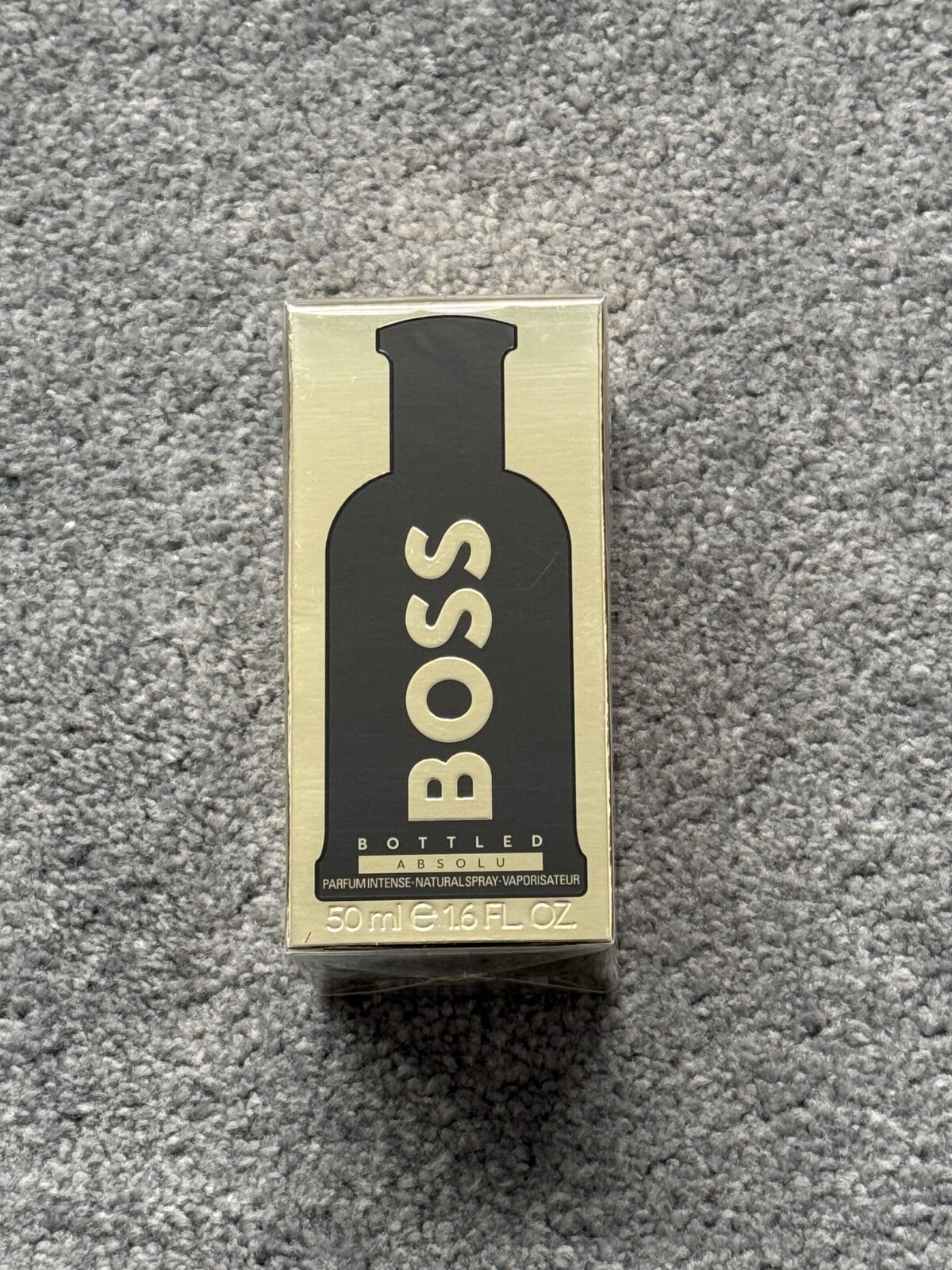 HUGO BOSS BOTTLED ABSOLU FOR MEN 50ML PARFUM INTENSE SPRAY BRAND NEW & SEALED