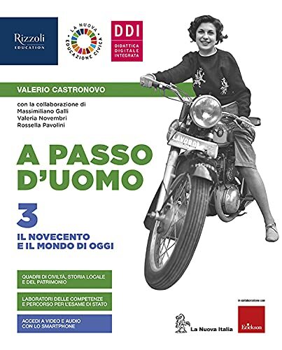 9788830209527 A passo d'uomo. Con Atlante Osservo e imparo e Qua...line (Vol. 3)