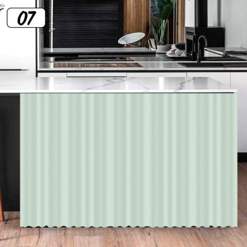Armario Cortina Autoadhesiva Antipolvo para Estantes Abiertos Armario Decoración Cocina - Imagen 21 de 35