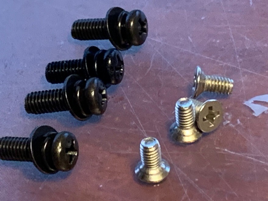 TV Stand Screws (complete) for Sony  XBR-75X900E