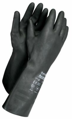 ebay black latex gloves