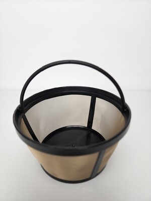 Mr Coffee Basket-Style Replacement Gold Tone Permanent Filter 10 12  New