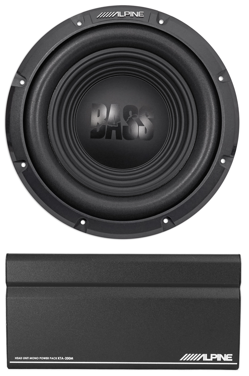 Автомобильный аудио-сабвуфер Alpine W10S4 10 мощностью 750 Вт Sub моноусилитель с блоком питания 43690₽