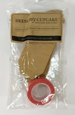 50 Paperboard Party Labels Ties Decorative Tape Dress My Cupcake Open Bag