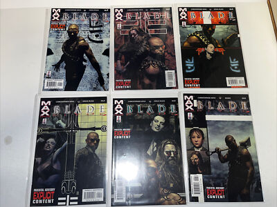 BLADE COMPLETE BOX （MARBEL） Blade (2002) # 1-6 | Marvel | Complete Set | Hinz • Pugh | Max | eBay
