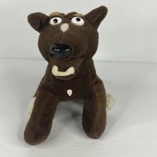 Home Timber Hardware Brown Dog Rusty Sings Store Song Promo Soft Plush Toy 14cm