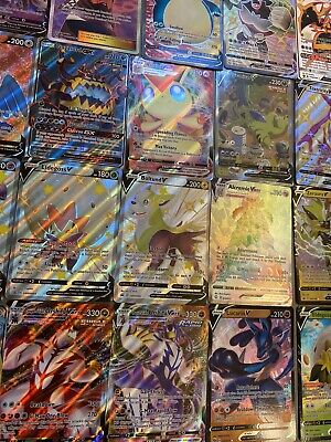 HUGE Pokémon Card lot - 101 cards! V, VMax, GX, Ultra rare, Secret rare +++  MYSTERY item