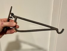 Cast Iron Swivel Wall Bracket Plant Hanger Rustic Metal Lantern Hanger Farmhouse