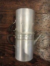 Caffettiera napoletana da collezione Vintage in alluminio