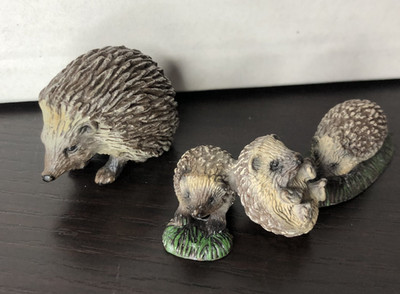 Schleich Waldtiere Igelfamilie Tiere Sammlung Wild Life Bauernhof Set Neuwertig
