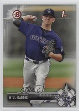 2017 Bowman Draft Silver 423/499 Will Gaddis #BD-104 0c4