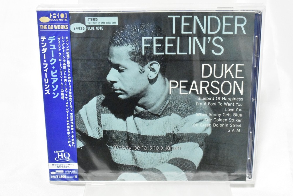DUKE PEARSON-TENDER FEELIN'S-JAPAN UHQCD Ltd/Ed