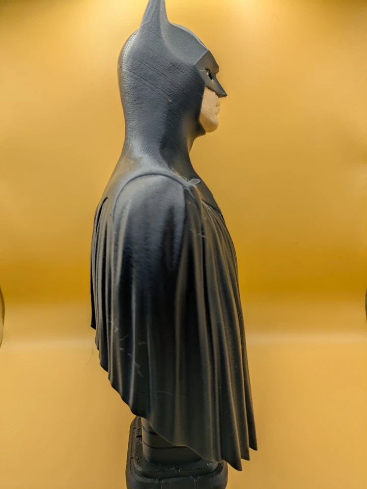 Batman Bust 1992 - 12" Collectible Statue, Keaton Batman Art, Batman Gift - Image 2 of 3
