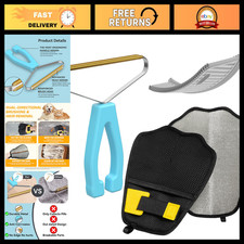 Pet Hair Removal Tool Set - Lint Remover 3-Pack for Easy Pet Fur Cleaning