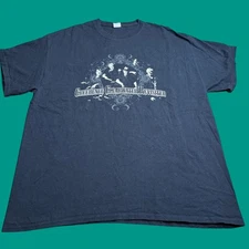 Creedence Clearwater Revival Tour T Shirt Mens Large Black Rock Music Band