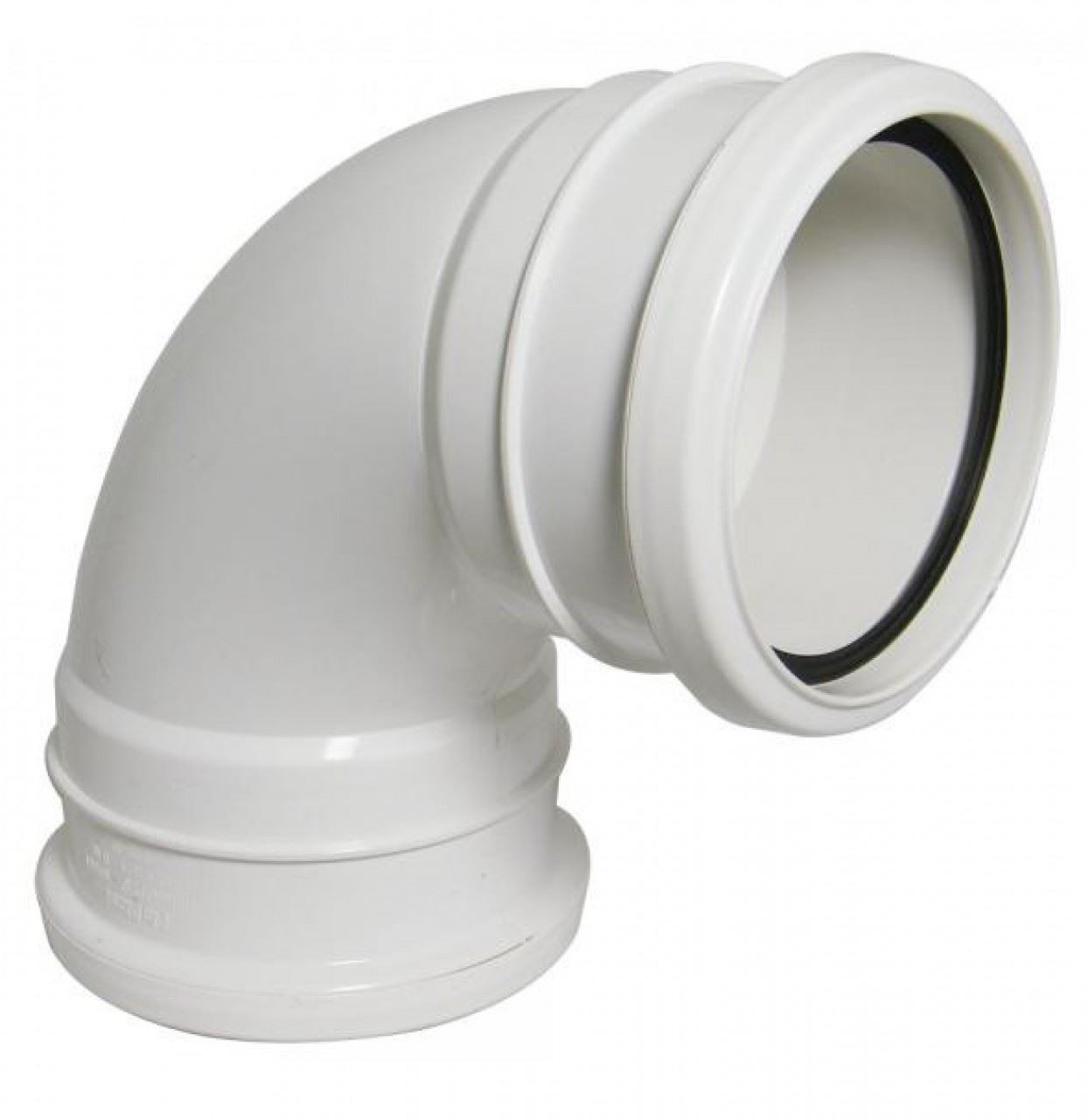 B&Q -  110mm Soil 92.5' Double Socket Bend White - Image 8