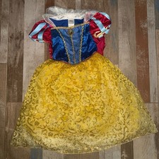 Snow White Princess Costume Dress Disney World Resort Girls XS 4 Halloween