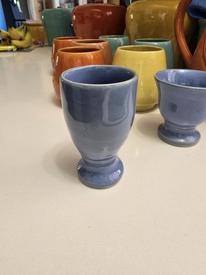 Bauer Matt Carlton Miniature Vase Delph Blue Mint 4''